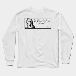 Anya Taylor Joy Long Sleeve T-Shirt